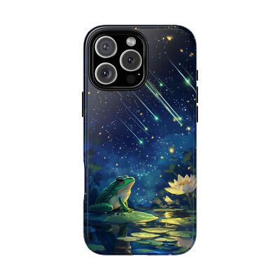 Frog Lily Pad Shooting Stars | Phone Ink Case for iPhone/Galaxy/Pixel