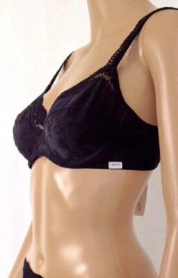 Bügel BH  Active   75B Jacquardgewebe schwarz