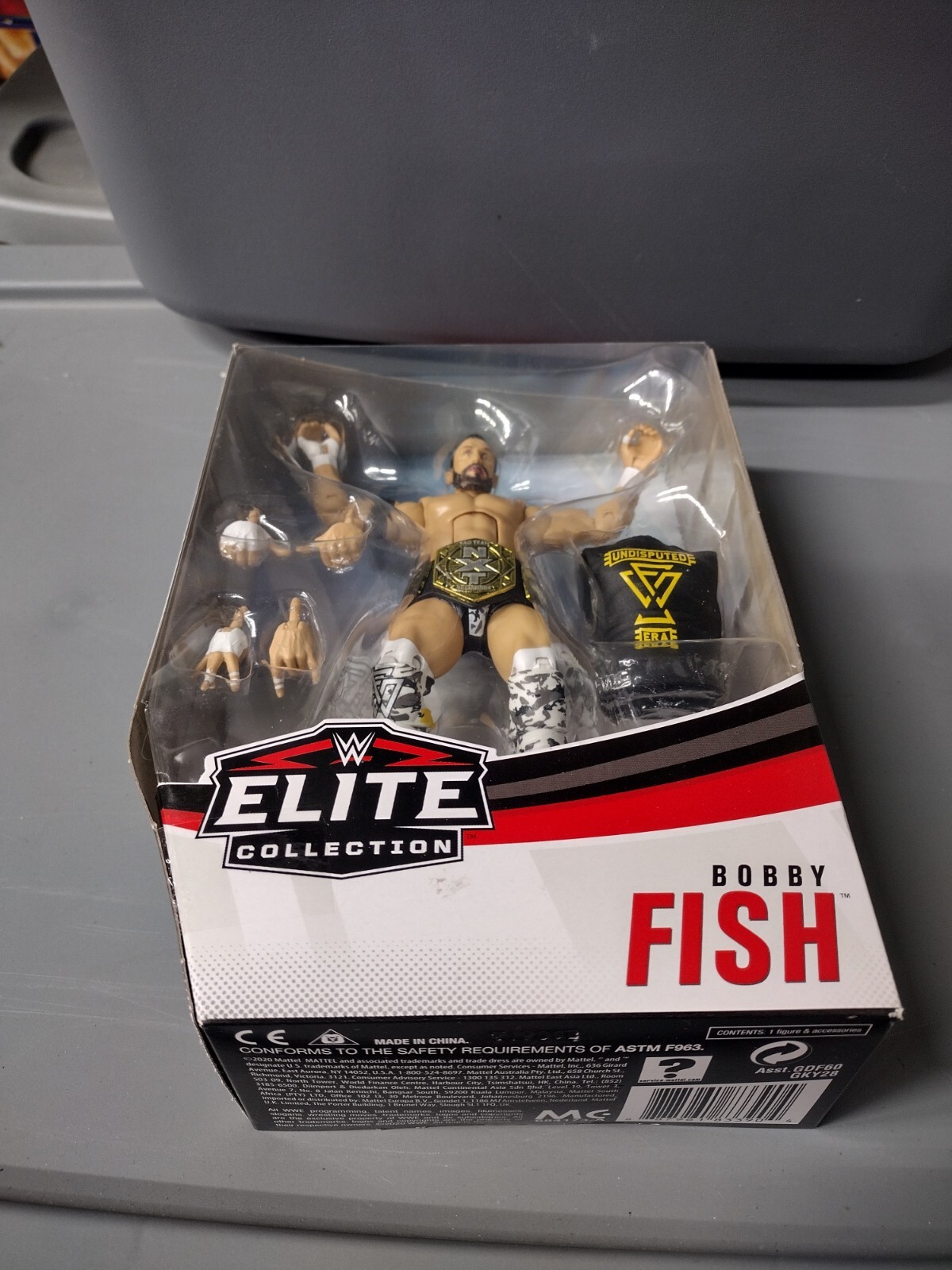 WWE ELITE BOBBY FISH CHASE FIGURE SERIES 79 WRESTLING NXT UNDISPUTED ERA