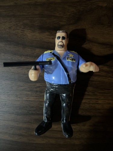 WWF Hasbro Big Boss Man w/ Nightstick WWE Vintage ...
