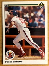 1990 Upper Deck Dante Bichette 2nd Year Card #688 Angels HOF Low-Grade