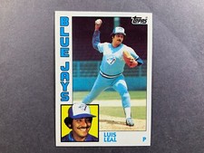 1984 topps LUIS LEAL #783 NM. 1984 Toronto Blue Jays