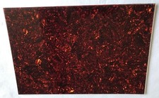 Blank Guitar Bass Pickguard Material Sheet 430x290x2.3mm 4 Ply Brown Tortoise