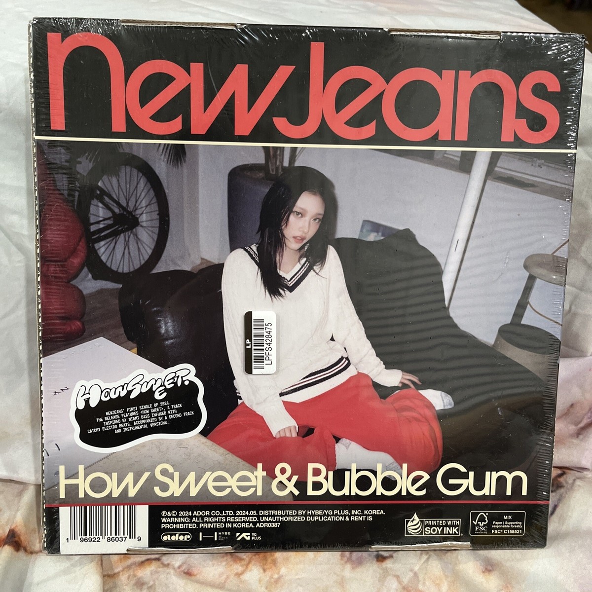 NewJeans How Sweet & Bubble Gum Target Exclusive CD Album