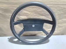 Original brown steering wheel for Lancia elta LX from 1986 to 1992.  [1929.24]