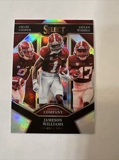 2022 Select Company -Amari Cooper, Williams, Waddle- Holo Prizm #Sc-Aba Alabama