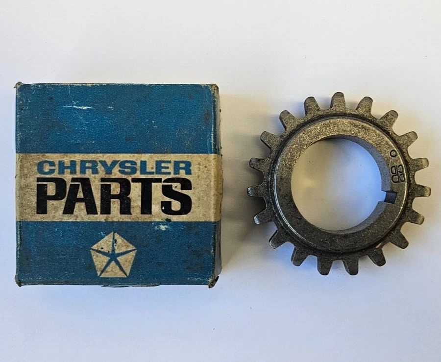 Piñón del cigüeñal Plymouth Dodge Chrysler 1965-1975 motores RB B 2532491 NUEVO DE STOCK Foto 3 de 4
