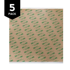 3M 468MP Adhesive Transfer Tape Sheets 12" x 12" (5-Pack)