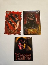 1999 and 2000 Kane wrestling stickers - Lot of Three 3 