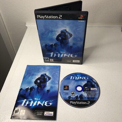 THE THING (Sony PlayStation 2) PS2 | CIB | Barely Played | Pristine Condition
