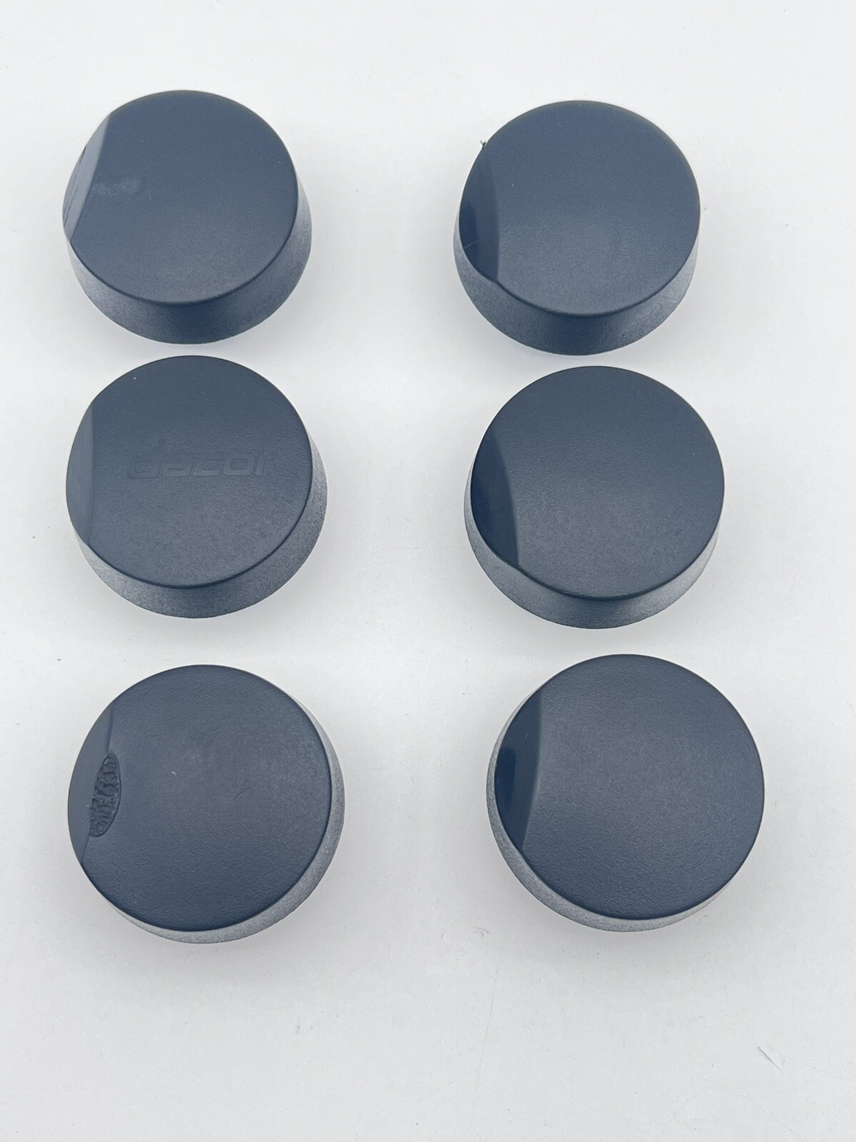 Dacor Range Cooktop Burner Knobs Black 82974, 82977 Set Of 6 OEM See