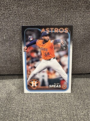 Alex Speas RC 2024 Topps Update US222 Houston Astros Rookie NM