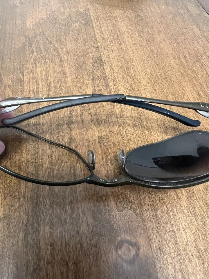 Gafas de sol Oakley C-Wire - marrón tierra / OO4046-05 leer G10 Foto 3 de 4