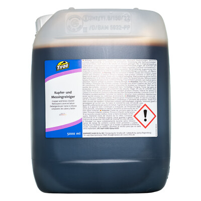 Kupferreiniger / Messingreiniger (5000 ml) - Kupfer und Messing reinigen Politur