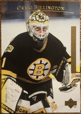 1995-96 Upper Deck Electric Ice Gold RARE Craig Billington #112 Boston Bruins
