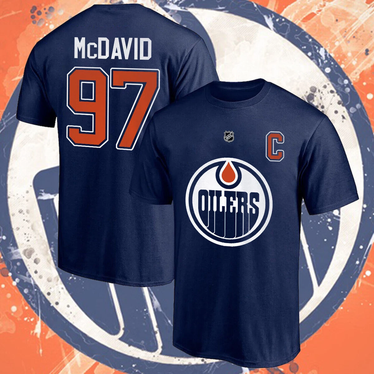 Connor McDavid Edmonton Oilers Hockey Team 2023 Player T Shirt
