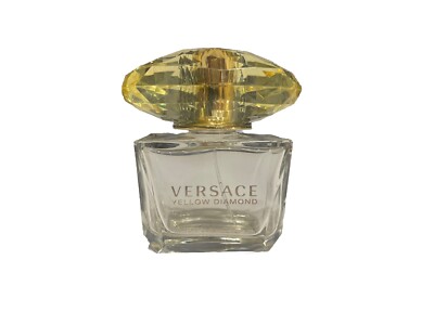 Versace Yellow Diamond Eau de Toilette 90ml Empty Glass Perfume Bottle 3oz