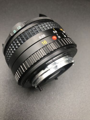 Minolta MD Fish-Eye Lens 16mm 1:2.8 Vintage Japan Nice Condition! - Picture 4 of 10