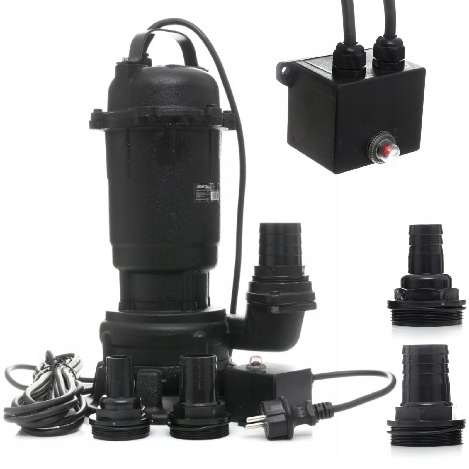 Pompe à eau pour fosse septique immergée pour assécher la cave et vider les cuves