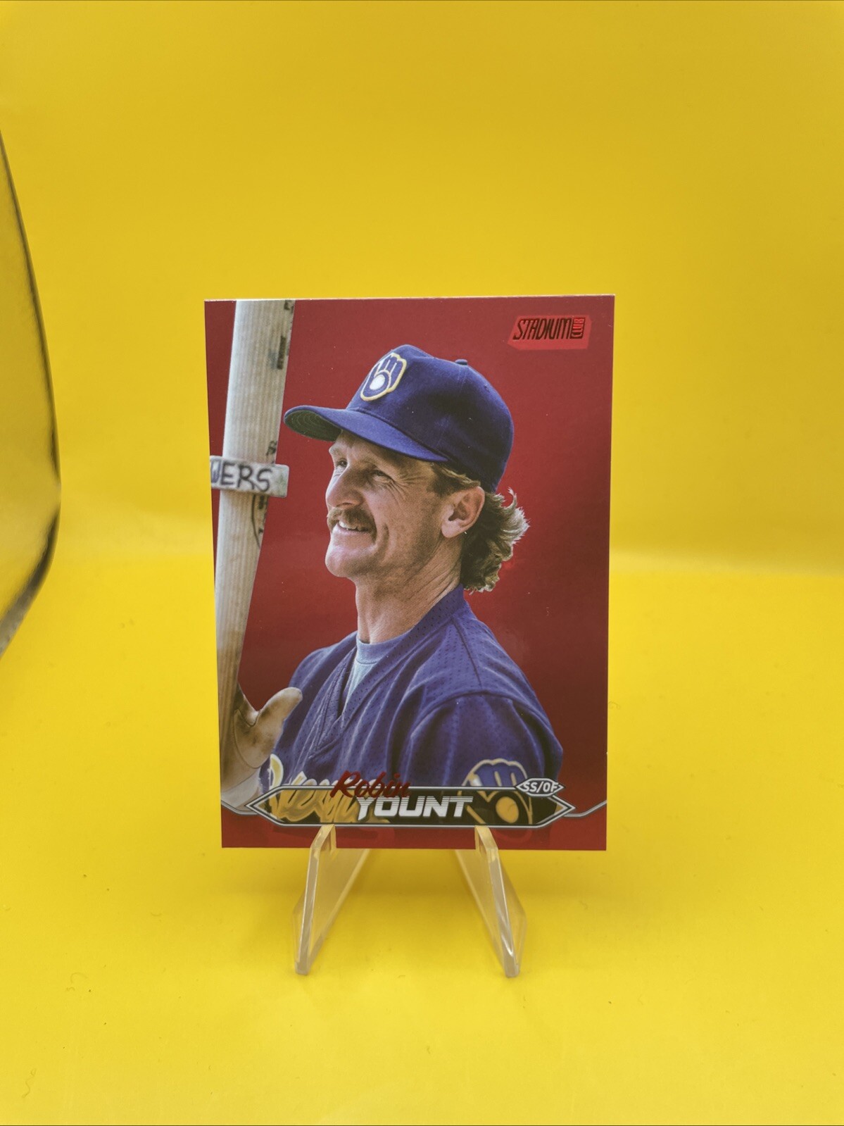 2024 Topps Stadium Club ROBIN YOUNT Red Foil Parallel #130 Milwaukee Brewers