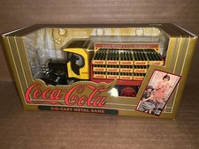 Vintage 1994 ERTL Coca-Cola Diecast Metal Delivery Truck Bank New