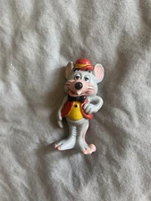 1985 Chuck E Cheese Showbiz Pizza Time Derby Hat PVC Figure