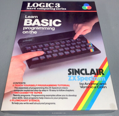 GRUNDPROGRAMMIERUNG LERNEN AUF DEM SPEKTRUM - LOGIC 3 - Spectrum 48K Kassette - RAR