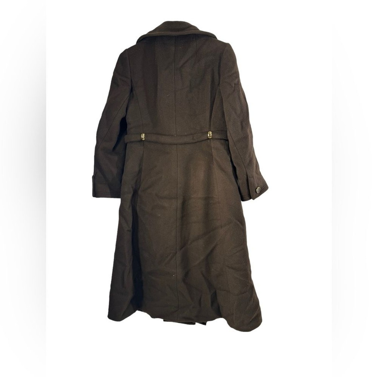 Vintage Lorendale 100% wool double breasted coat - size 6