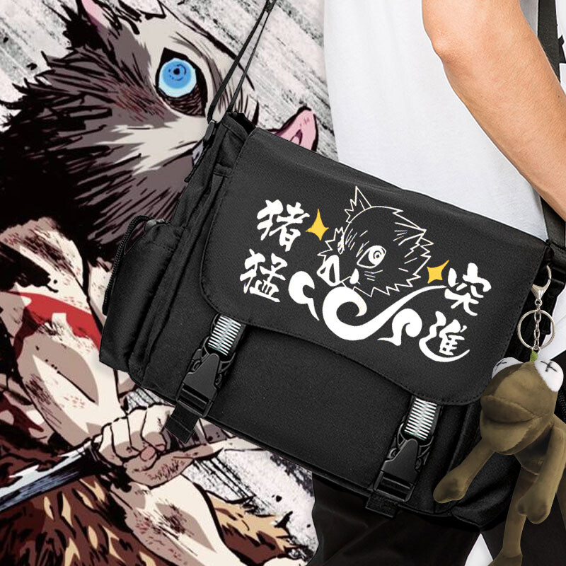 Demon Slayer s Blade Messenger Bag Kimetsu No Yaiba Anime Peripheral 