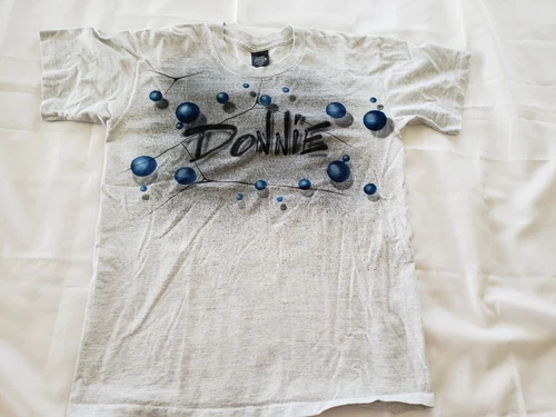 Vintage New Kids On The Block Shirt Adult Large "Donnie" Wha Vintage vintage concert t-shirt, vintage, size L, single stitch, B+ condition