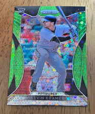 2019 Panini Prizm Lime Green Donut Circle #176 KEVIN KRAMER #'d 031/199 RC