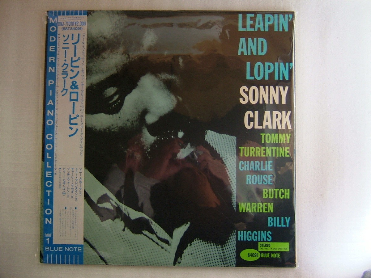 SONNY CLARK LEAPIN AND LOPIN / JAPAN BLUE NOTE WITH OBI