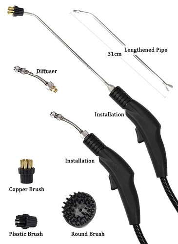 Electric Steam Cleaner 3000W 4.5Bar High temperature And Pressure Car Cleaning - Bild 9 von 15