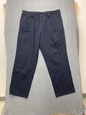 Dockers classic Men's Dress Pants 38x30 Navy Dress relaxed fit AR97-3