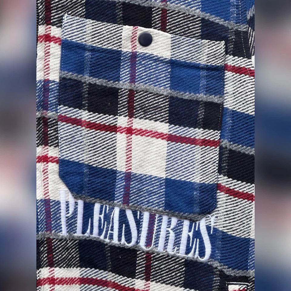 Chaqueta de trabajo HUF x Pleasures — Blackwatch Foto 4 de 4