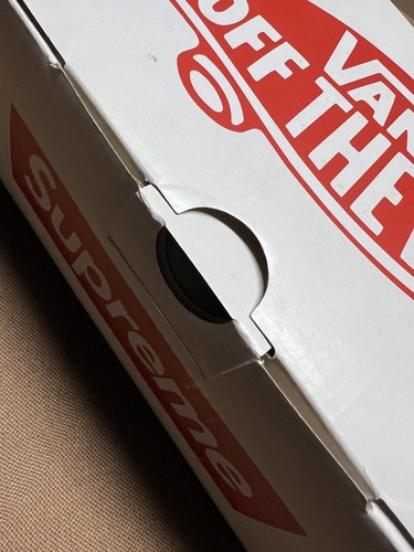 SS11 2011 Rare Supreme VANS Old Skool 92 Mesh Yellow Deadstock Never Worn US9 - Picture 11 of 12