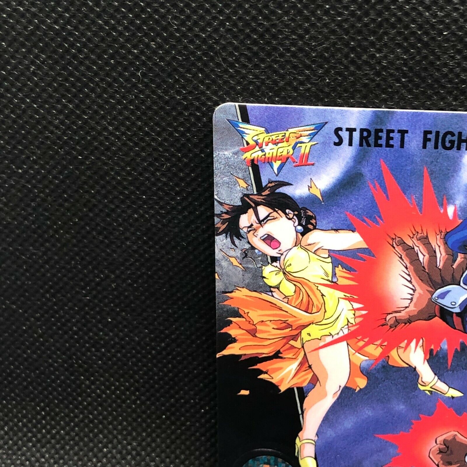 STREET FIGHTER II V CHUN-LI VS VEGA No.34 TCG Card Bandai 1995 Made in  Japan