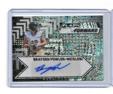 2024 Leaf Eclectic Brayden Fowler-Nicolosi Flash Forward Silver Auto SSP 6/10