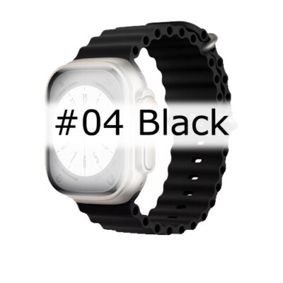 Silikon Sport Armband für Apple Watch 38-45mm Ersatzband kompatibel Serie 1-9 SE