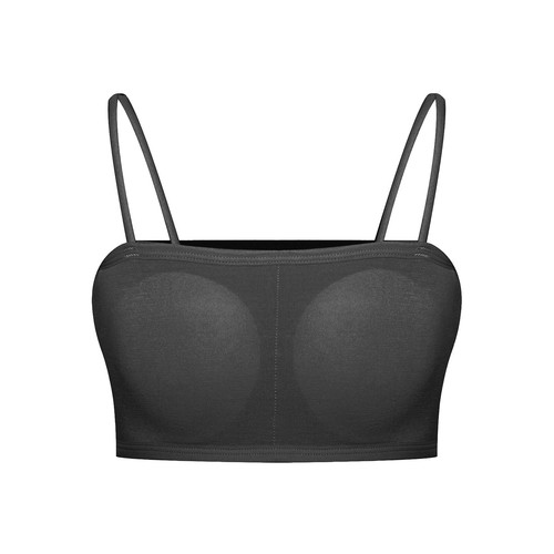 Girls Bras Breathable Top 2Pcs/Set Bra Spaghetti Straps Camisole Yoga Vest Kids - Picture 14 of 50