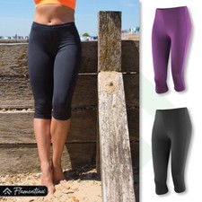 Womens Capri Pants Quick Dry Gym Fitness Running Soft Leggings Yoga Sport Spiro