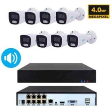 Kit Videosorveglianza PoE 8CH - 4 Telecamere 6MP - Visione Notturna A Colori - Rilevamento Persone/veicoli - NVR Con 2TB - Foto 9
