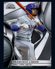 [DIGITAL CARD] Francisco Lindor Topps Bunt 2025 Chrome Black UNCOMMON