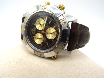 Vintage Sector Adventure Chronograph Alarm 10 ATM Quartz Large Case Watch Repair