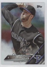 2016 Topps Rainbow Foil Jordan Lyles #375 0g4