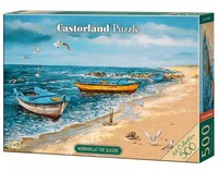 5904438053919 Puzzle 500 Morning At The Seaside, Magdalena KęPka Castorland