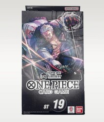One Piece TCG Black Smoker Starter Deck ST-19 (Japanese)