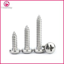 PHILLIPS PAN HEAD SELF TAPPING SCREWS A4 STAINLESS STEEL TAPPERS