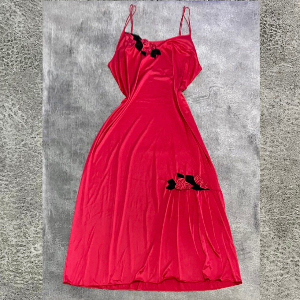 Vintage Beautiful Embroidered Maxi Dress