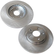 2pcs 296mm Front Brake Rotors For 2007 2008 2009-2012 Nissan Rogue Sentra SE-R